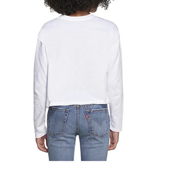 Levi's Girls' Cropped Tee - Picture 2 of 4